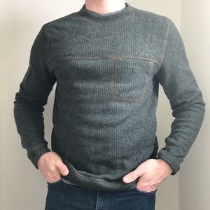 Toad&Co men’s sweater - poly/wool blend